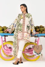 My Fashion Road Sana Safinaz Mahay Spring ’26 Unstitched Suit Vol. 1 | 005A