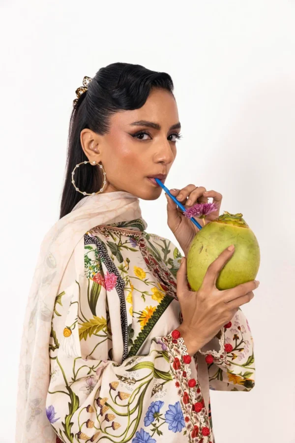 My Fashion Road Sana Safinaz Mahay Spring ’26 Unstitched Suit Vol. 1 | 005A