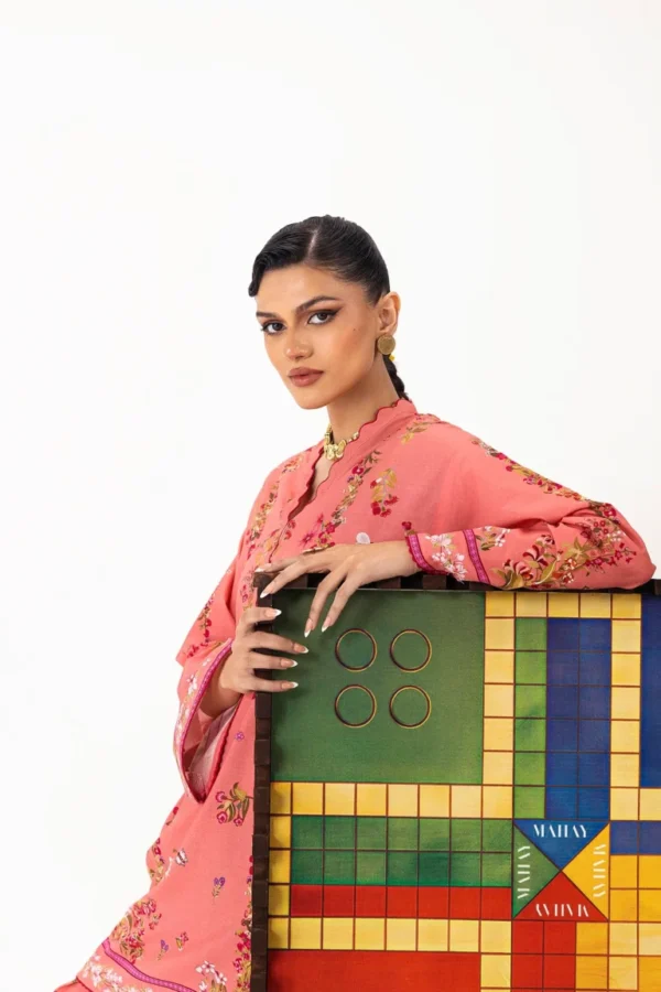 My Fashion Road Sana Safinaz Mahay Spring ’26 Unstitched Suit Vol. 1 | 006A