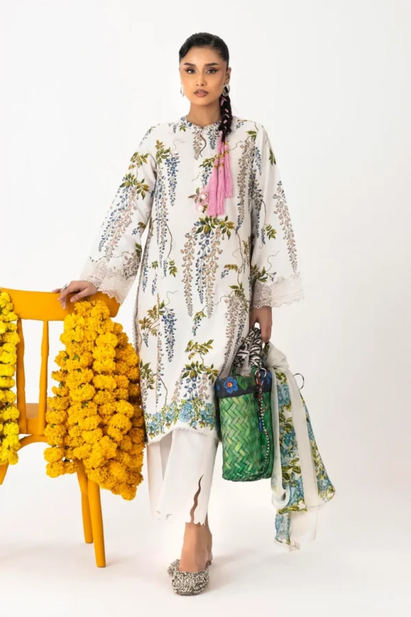 My Fashion Road Sana Safinaz Mahay Spring ’26 Unstitched Suit Vol. 1 | 007A