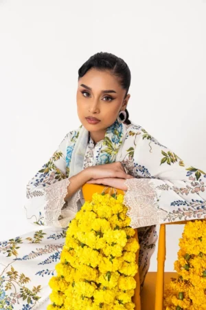 My Fashion Road Sana Safinaz Mahay Spring ’26 Unstitched Suit Vol. 1 | 007A