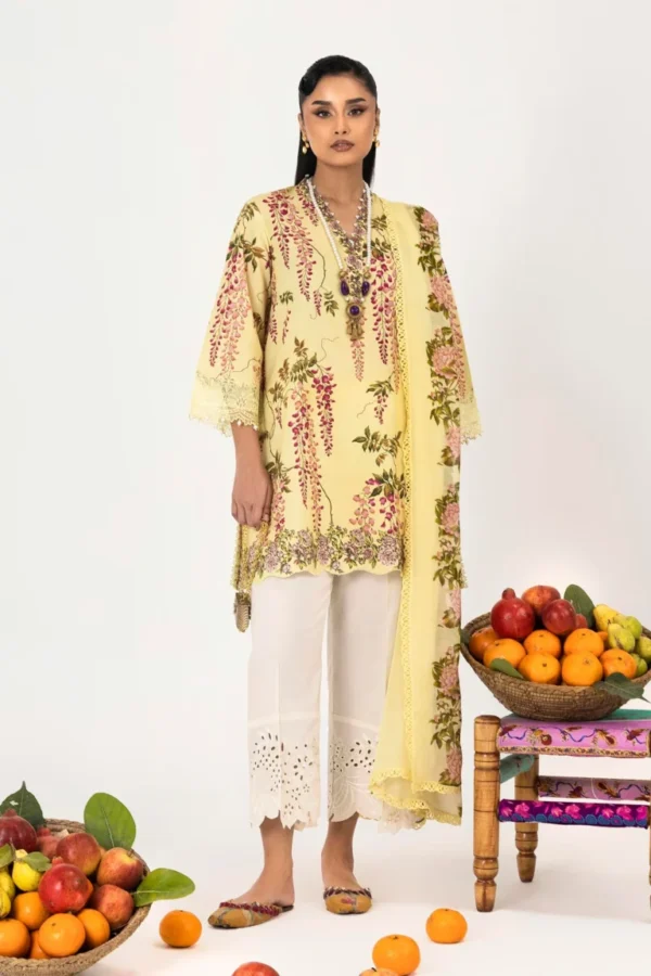 My Fashion Road Sana Safinaz Mahay Spring ’26 Unstitched Suit Vol. 1 | 007B