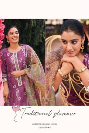 My Fashion Road Jay Vijay Misthi Premium Style Muslin Jacquard Suit | 10824