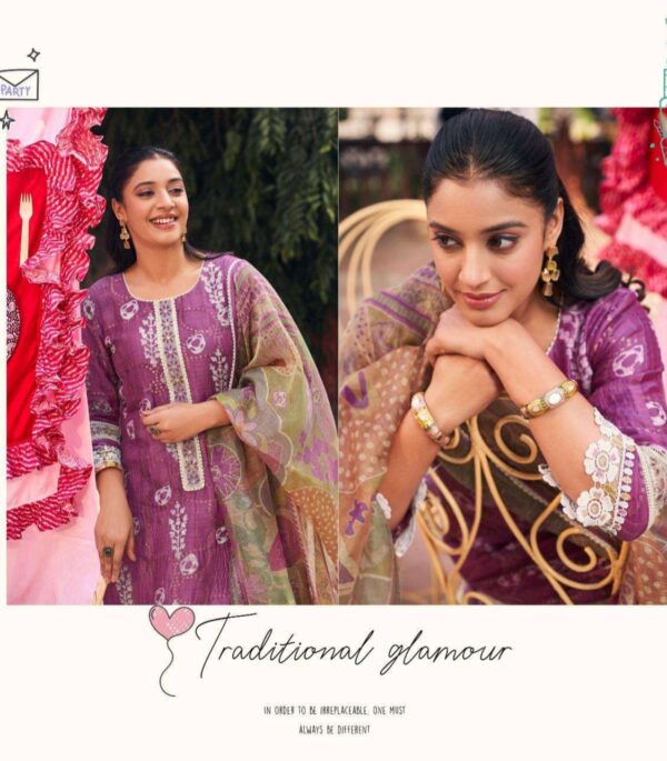 My Fashion Road Jay Vijay Misthi Premium Style Muslin Jacquard Suit | 10824