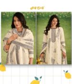 My Fashion Road Jay Vijay Nimbu Paani Vol 2 Pure Cotton Jacquard Dress | 10753