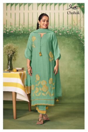 My Fashion Road Jay Vijay Shai Chahak Exclusive Designs Chanderi Suit | 3265 – D