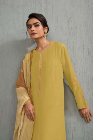 My Fashion Road Omtex Zehra Fancy Chanderi Silk Ladies Suit | 13041- C