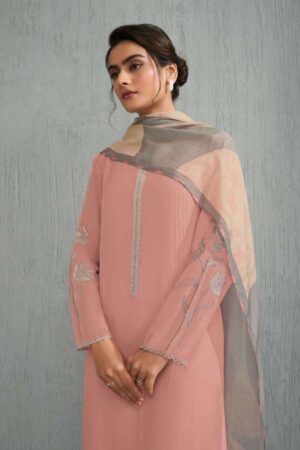 My Fashion Road Omtex Zehra Fancy Chanderi Silk Ladies Suit | 13041- A