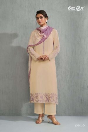 My Fashion Road Omtex Zehra Fancy Chanderi Silk Ladies Suit | 13041 – D