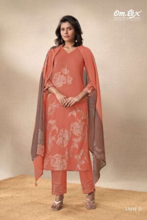 My Fashion Road Omtex Mannati Exclusive Premium Designs Cotton Suit | 14041 – D