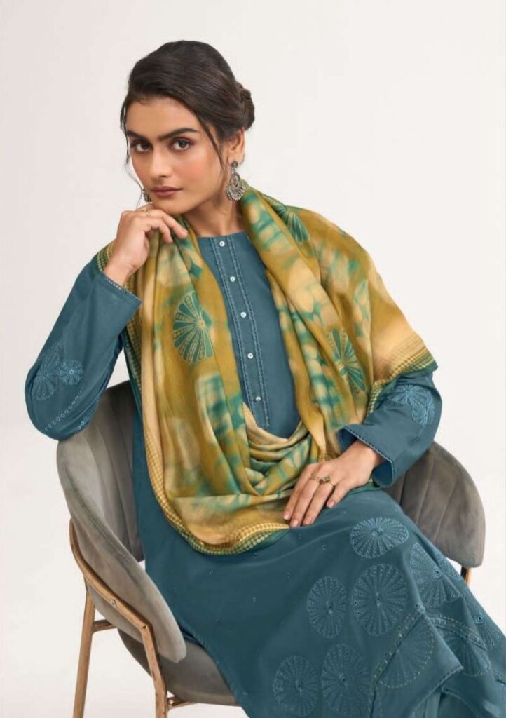 My Fashion Road Omtex Airs Premium Wear Lawn Cotton Dress | 13031 – C