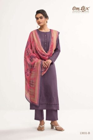 My Fashion Road Omtex Airs Premium Wear Lawn Cotton Dress | 13031 – B