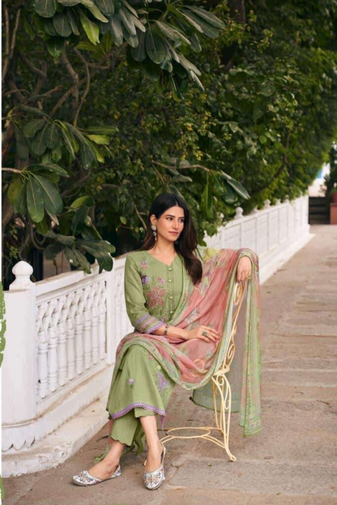 My Fashion Road Jay Vijay Shai Barikiyan Exclusive Fancy Ladies Suit | 954