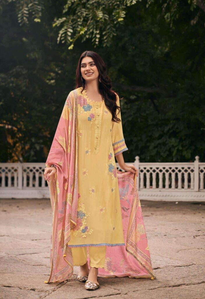 My Fashion Road Jay Vijay Shai Barikiyan Exclusive Fancy Ladies Suit | 955