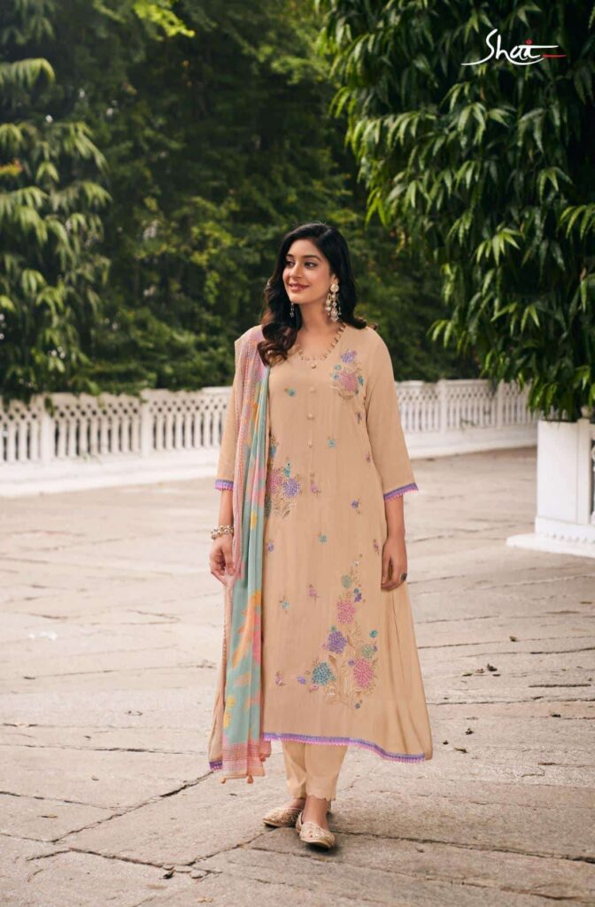 My Fashion Road Jay Vijay Shai Barikiyan Exclusive Fancy Ladies Suit | 956