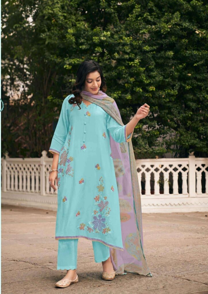 My Fashion Road Jay Vijay Shai Barikiyan Exclusive Fancy Ladies Suit | 952