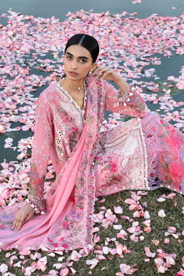 My Fashion Road Sana Safinaz Luxury Lawn Unstitched Collection 2026 | 01