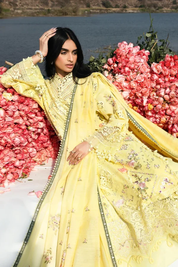 My Fashion Road Sana Safinaz Luxury Lawn Unstitched Collection 2026 | 03