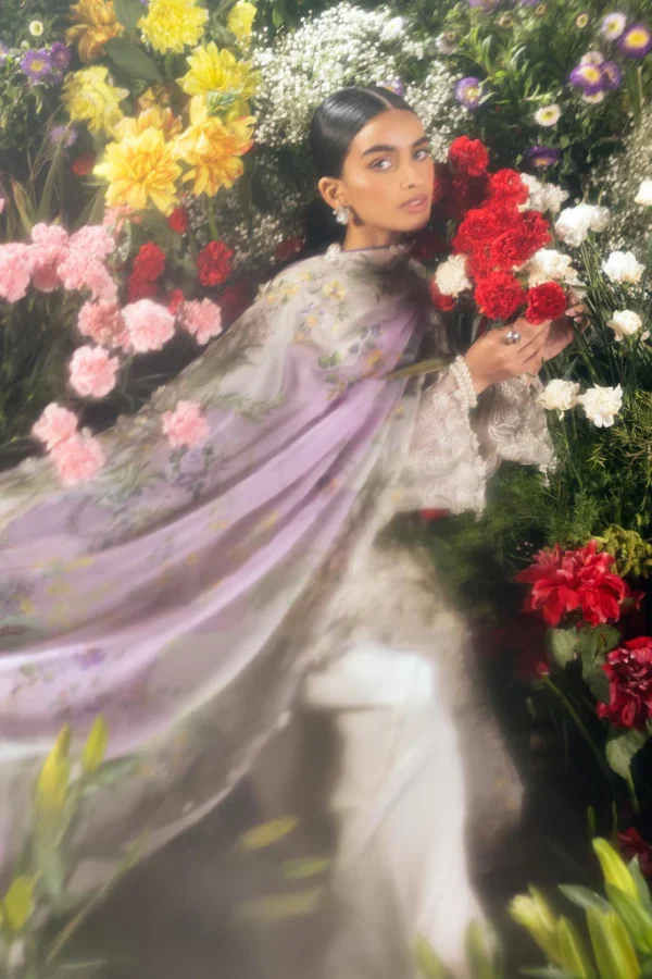 My Fashion Road Sana Safinaz Luxury Lawn Unstitched Collection 2026 | 08