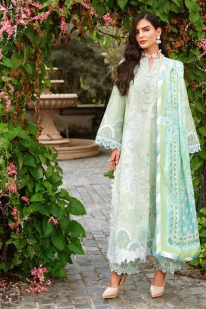 My Fashion Road Mushq Amoi Luxury Unstitched Lawn 2026 | Love Escape
