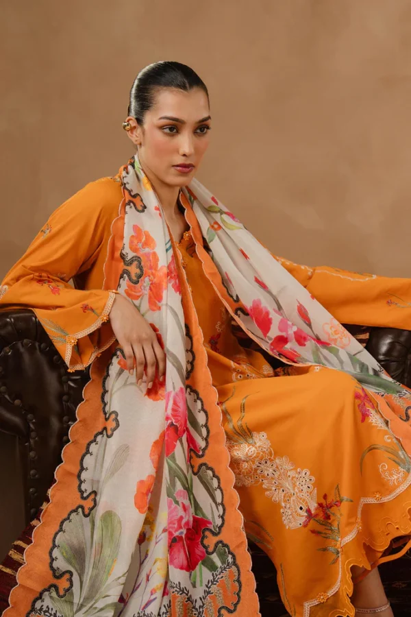 My Fashion Road Sana Safinaz Muzlin Unstitched Lawn 2026 | 003A
