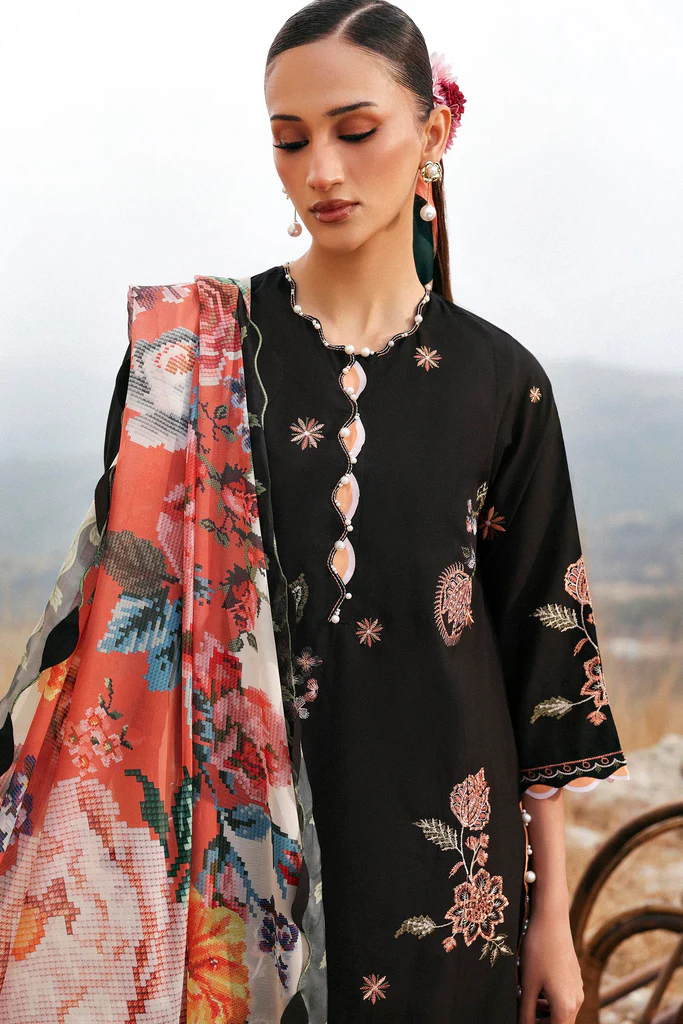 My Fashion Road Sana Safinaz Muzlin Unstitched Lawn 2026 | 006A My Fashion Road Sana Safinaz Muzlin Unstitched Lawn 2026 | 006A