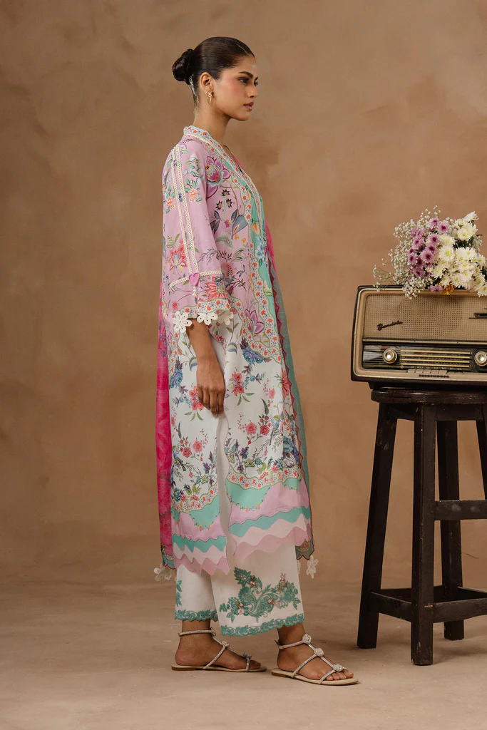 My Fashion Road Sana Safinaz Muzlin Unstitched Lawn 2026 | 013A My Fashion Road Sana Safinaz Muzlin Unstitched Lawn 2026 | 013A