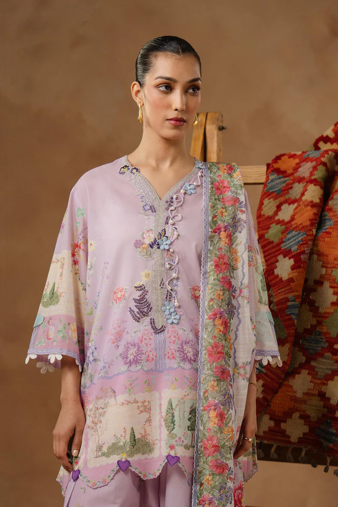 My Fashion Road Sana Safinaz Muzlin Unstitched Lawn 2026 | 014A My Fashion Road Sana Safinaz Muzlin Unstitched Lawn 2026 | 014A