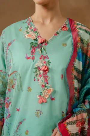 My Fashion Road Sana Safinaz Muzlin Unstitched Lawn 2026 | 015A