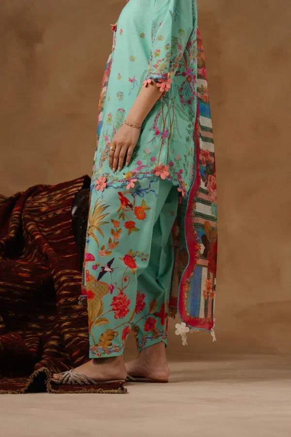 My Fashion Road Sana Safinaz Muzlin Unstitched Lawn 2026 | 015A
