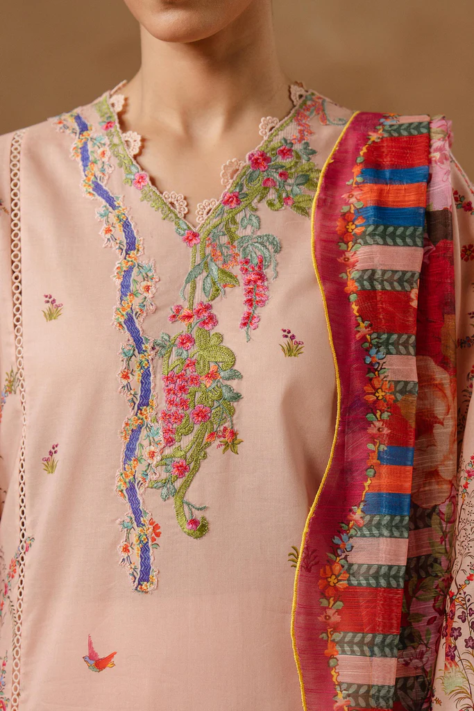 My Fashion Road Sana Safinaz Muzlin Unstitched Lawn 2026 | 015B My Fashion Road Sana Safinaz Muzlin Unstitched Lawn 2026 | 015B