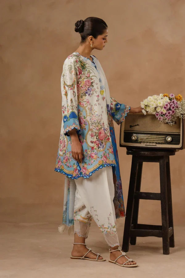 My Fashion Road Sana Safinaz Muzlin Unstitched Lawn 2026 | 017A