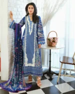 My Fashion Road Mushq Amoi Luxury Unstitched Lawn 2026 | Moonlit Dreams