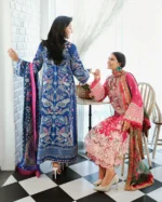 My Fashion Road Mushq Amoi Luxury Unstitched Lawn 2026 | Moonlit Dreams
