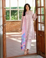 My Fashion Road Mushq Amoi Luxury Unstitched Lawn 2026 | Opulent Whisper