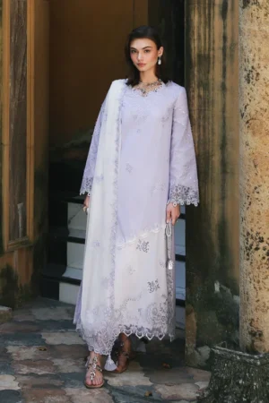 My Fashion Road Qalamkar Qline Lawn Collection 2026 | RP-14 ALEEN