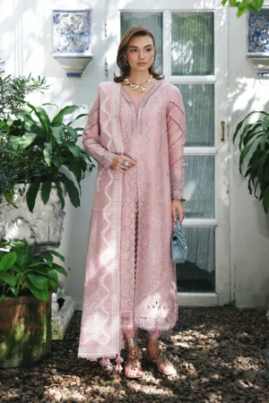 My Fashion Road Qalamkar Qline Lawn Collection 2026 | RP-06 NOORE