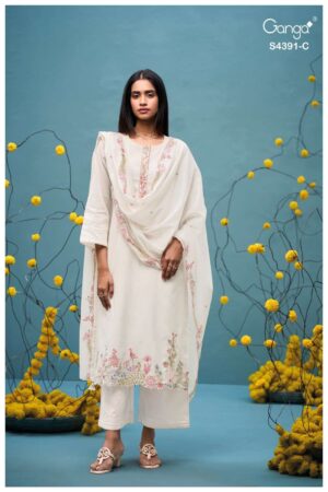 My Fashion Road Ganga Fashion Arelya Exclusive Fancy Ladies Suit | S4391 – C