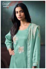 My Fashion Road Ganga Fashion Avera Premium Cotton Satin Ladies Suit | S4580 – A