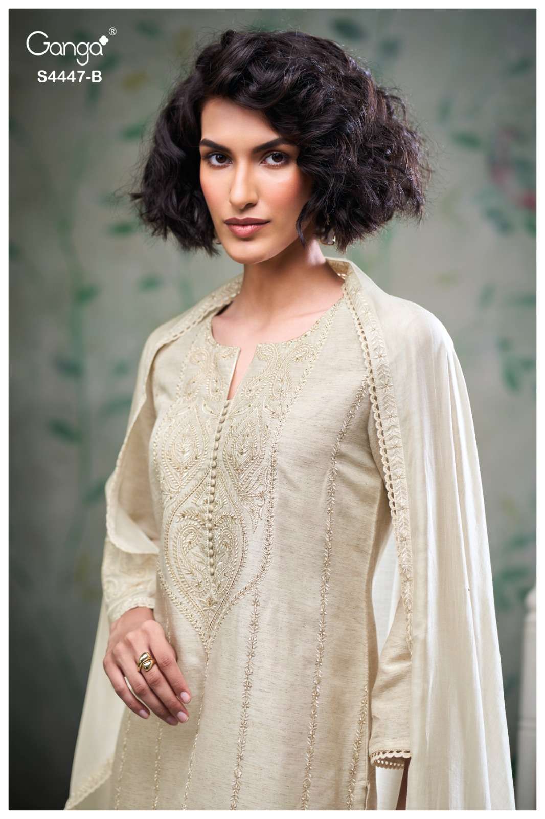 My Fashion Road Ganga Fashion Bihana Pure Bemberg Silk Latest Suit | S4447 – B My Fashion Road Ganga Fashion Bihana Pure Bemberg Silk Latest Suit | S4447 – B