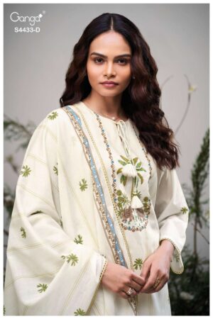 My Fashion Road Ganga Fashion Breeya Premium Wear Summer Suit | S4433 – D