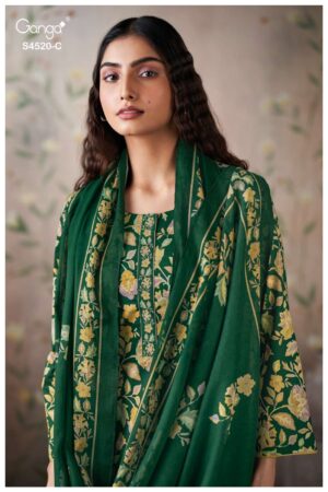 My Fashion Road Ganga Fashion Chesira Summer Wear Ganga Suit | S4520 – C