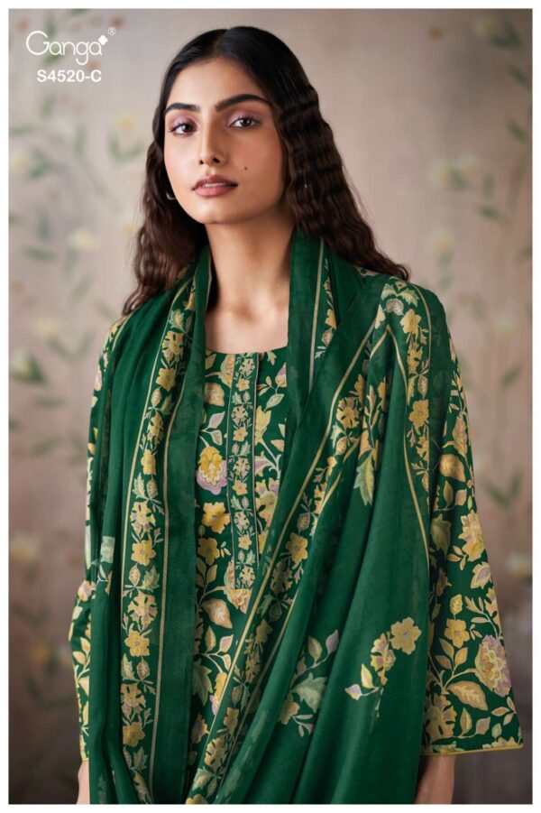 My Fashion Road Ganga Fashion Chesira Summer Wear Ganga Suit | S4520 – C