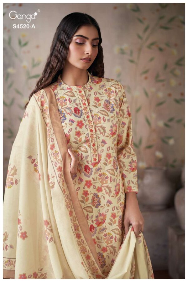 My Fashion Road Ganga Fashion Chesira Summer Wear Ganga Suit | S4520 – A