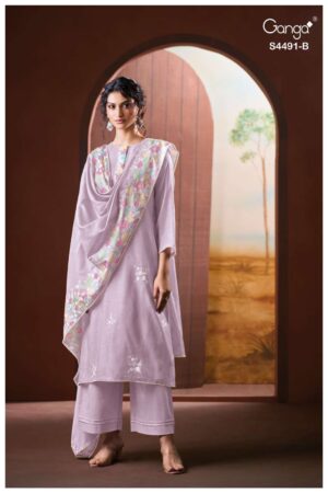 My Fashion Road Ganga Fashion Dazein Exclusive Designer Ladies Dress | S4491 – B