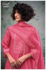 My Fashion Road Ganga Fashion Delilah Pure Cotton Fancy Ladies Dress | S4483 – B