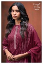 My Fashion Road Ganga Fashion Eillie Printed Cotton Satin Suit | S4579 – D