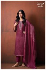 My Fashion Road Ganga Fashion Eillie Printed Cotton Satin Suit | S4579 – A