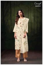 My Fashion Road Ganga Fashion Elvira Pure Viscose Fancy Suit | S4405 – B