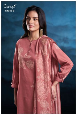 My Fashion Road Ganga Fashion Enaira Premium Designs Cotton Suit | S4345 – B